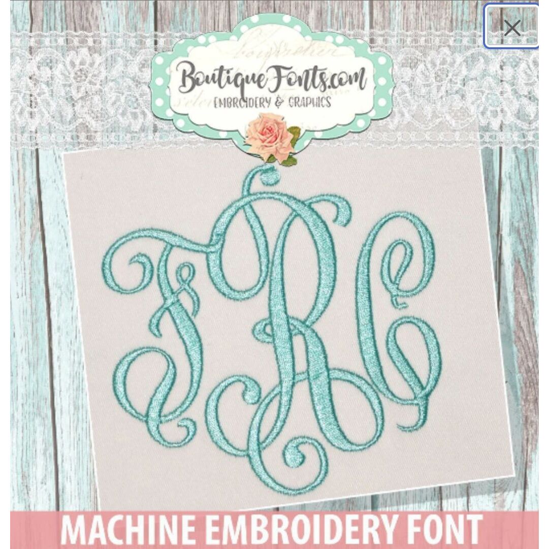 Fonts :: Monogram Fonts :: Heirloom Monogram Font